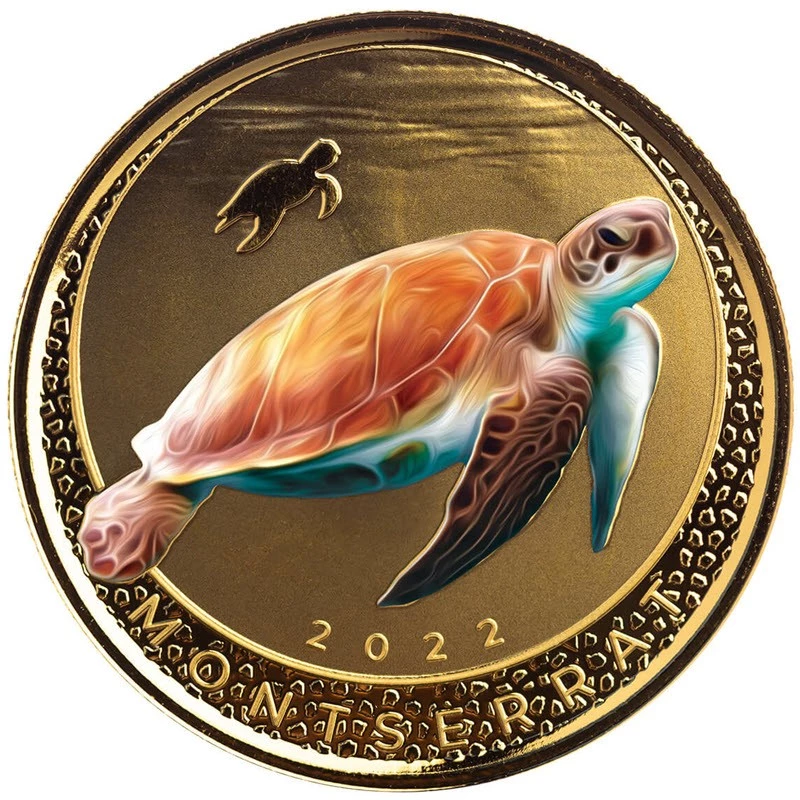 Montserrat Gold Coin 