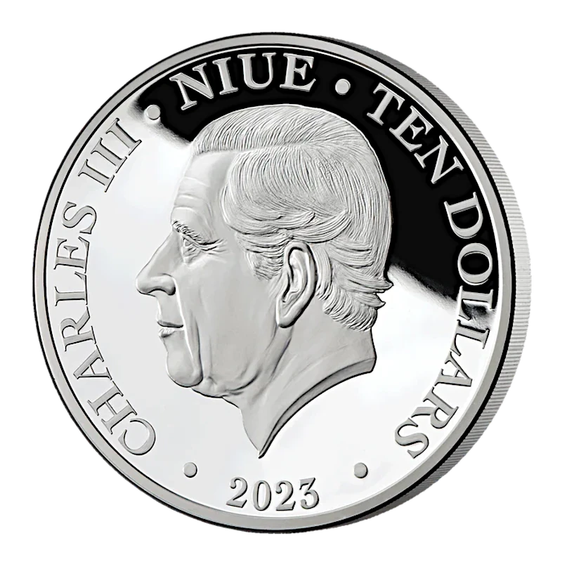 Silver coin Niue 