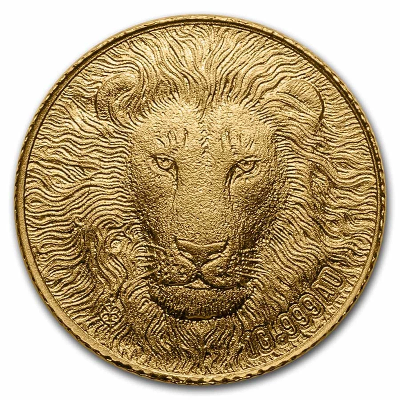 Goldmünze der Republik Côte d'Ivoire (Elfenbeinküste) 