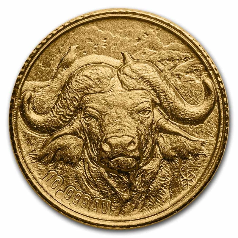 Goldmünze der Republik Côte d'Ivoire (Elfenbeinküste) 