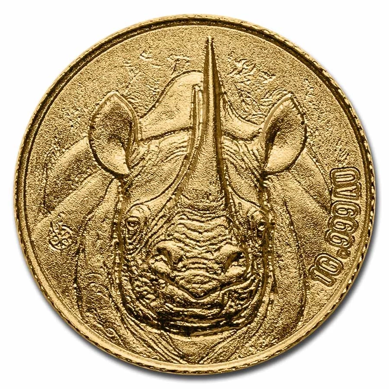 Pièce en or de la République de Côte d'Ivoire 