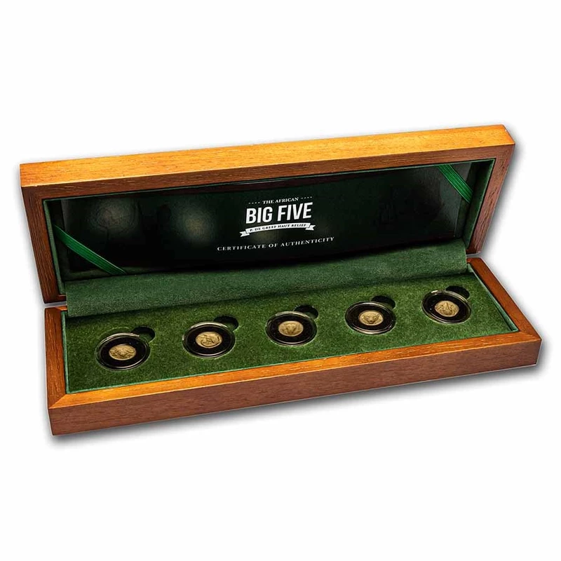 Goldmünze der Republik Côte d'Ivoire (Elfenbeinküste) 