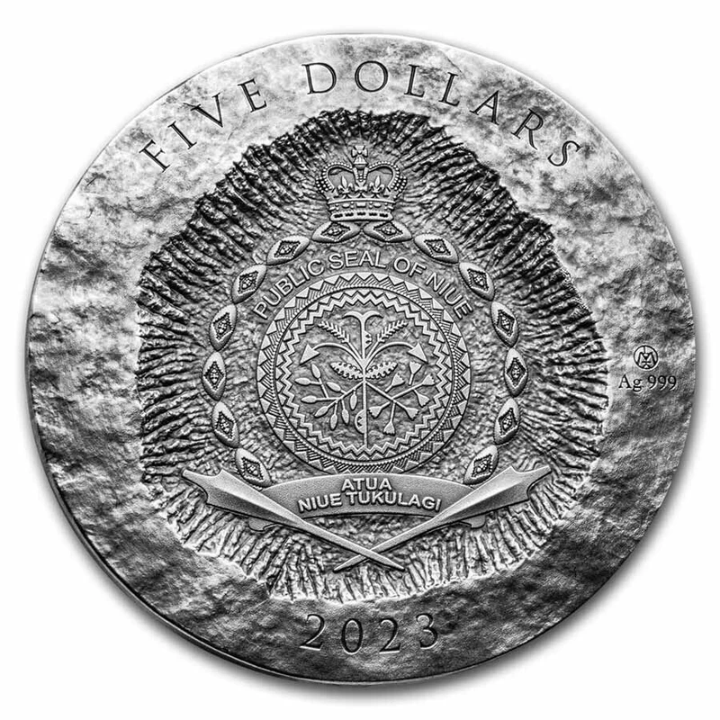 Silver coin Niue 