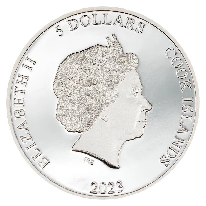 Cook Islands silver coin 