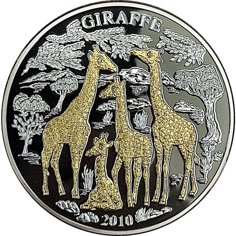 Silver coin Rwanda 