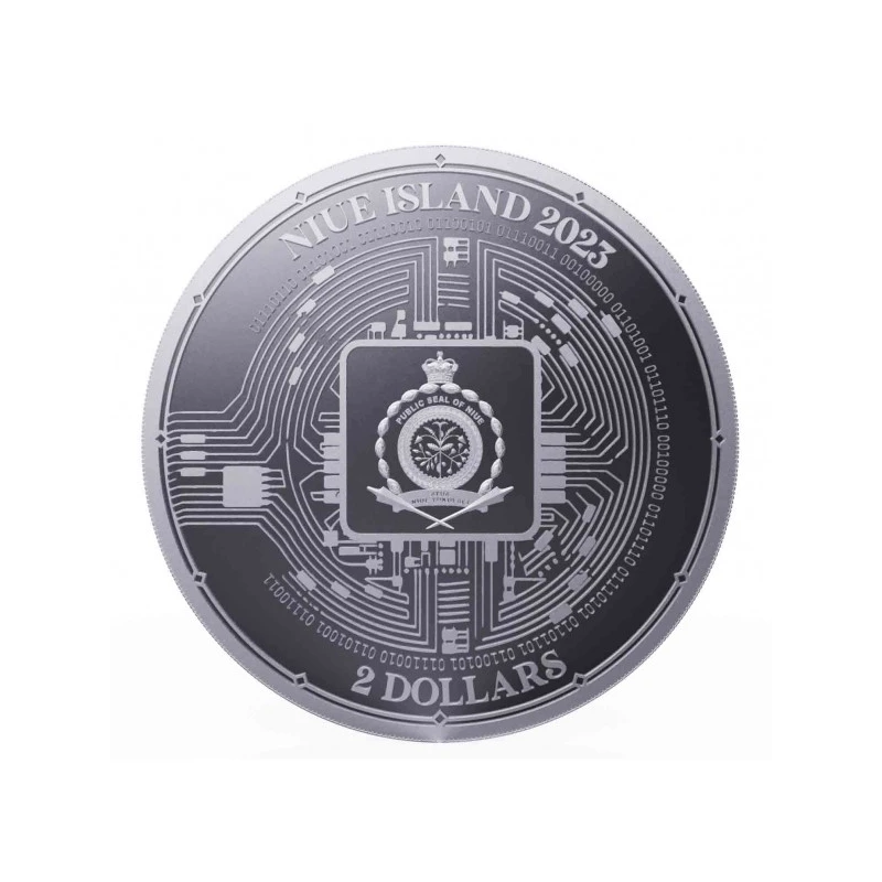 Silver coin Niue 