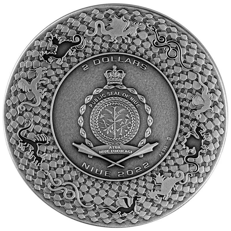 Moneta d'argento Niue 