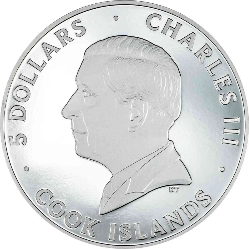 Cook Islands silver coin 