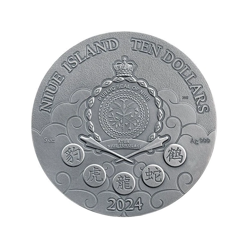 Silver coin Niue 