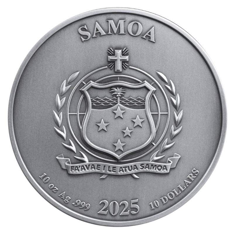 Samoa Silbermünze Superman 2025 10 oz Sammlermünzen
