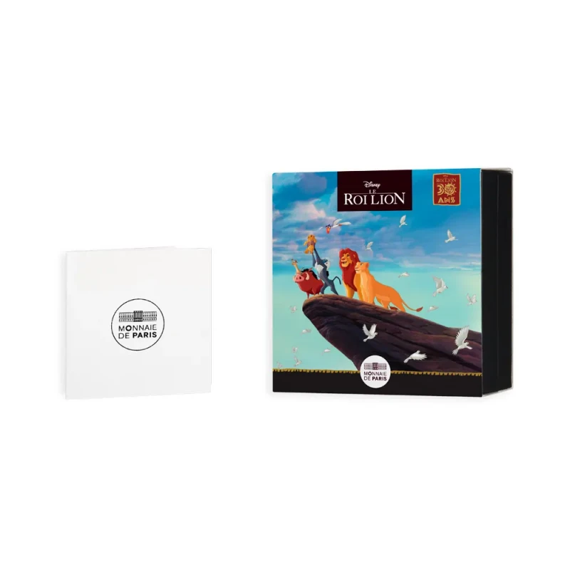 France Gold Coin The Lion King 2024 Proof 1 oz Collectible coins