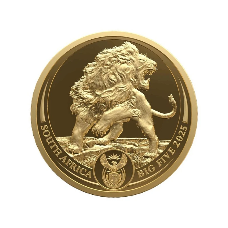 Südafrika: Goldmünze Lion 2025 Proof 1 oz Sammlermünzen