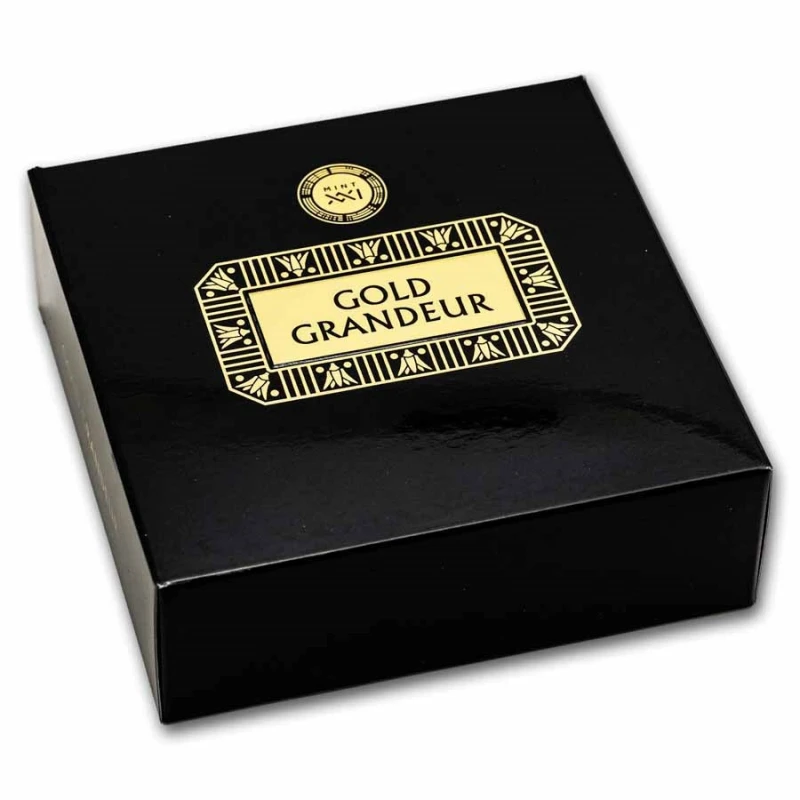 Cameroun : pièce d'argent Isis 2025 haut relief doré 5 oz Pièces de collection