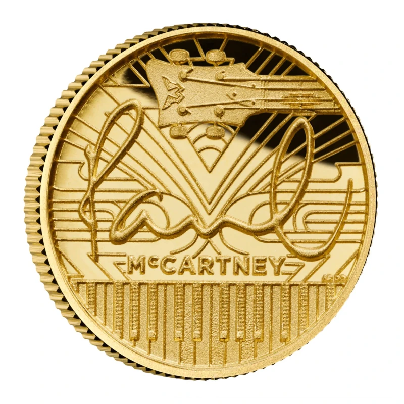 UK: Goldmünze Paul McCartney 2024 Proof 1/40 oz Sammlermünzen