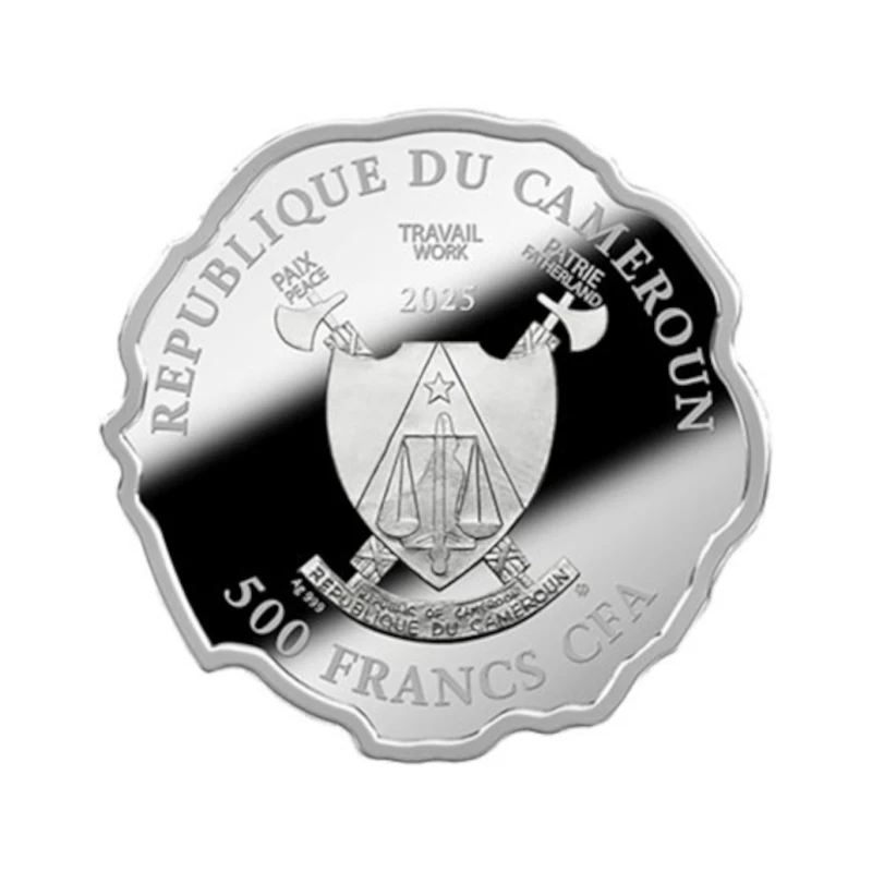 Cameroun : pièce en argent Born to be happy 2025 Belle Épreuve 16,81 g Pièces de collection