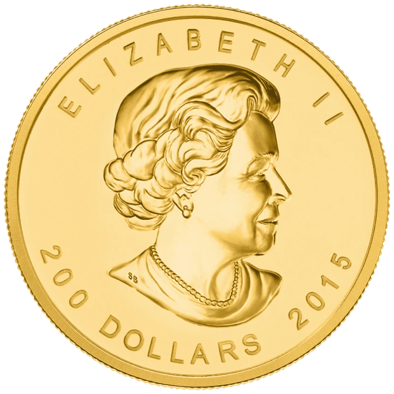 Золотая монета Канады Рычащая Пума (в блистере) 2015 1 oz Collectible coins