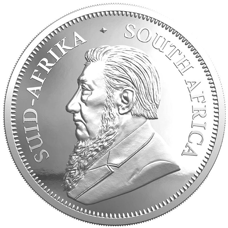 Afrique du Sud : pièces en argent Lion et Krugerrand 2025 Belle Épreuve set 2 Once Pièces de collection