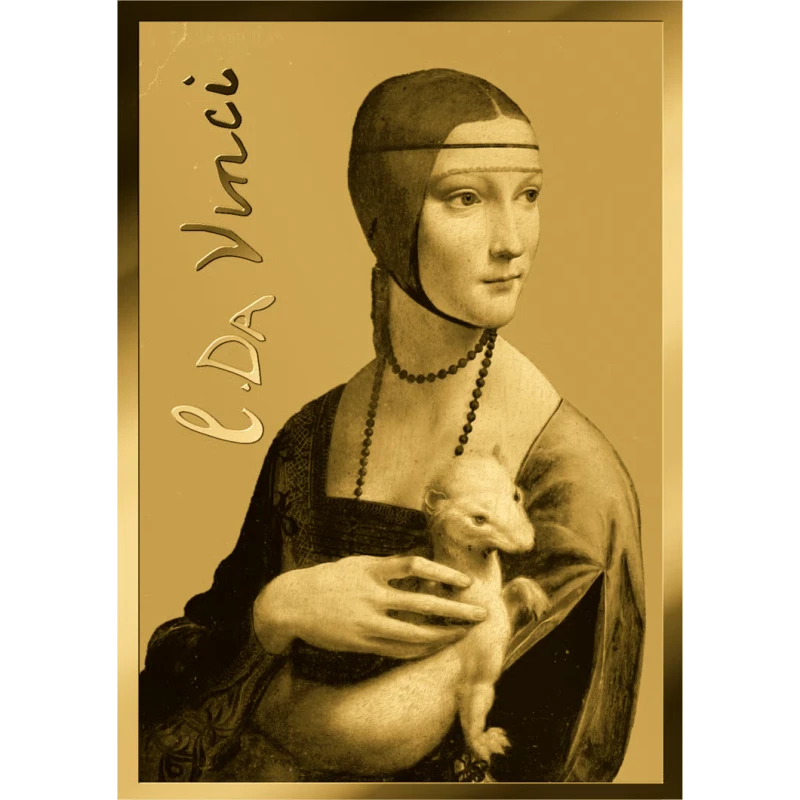 Tschad: Goldmünze Mohnfeld bei Argenteuil 1/1000 oz Sammlermünzen