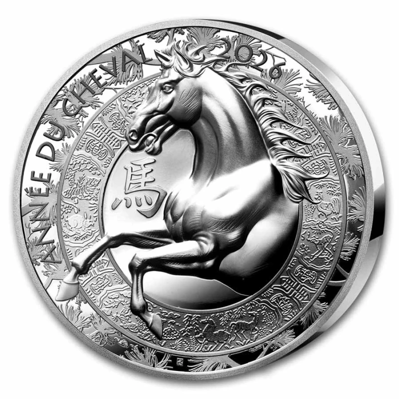 France: silver coin Year of the Horse 2026 Proof 1 oz Collectible coins