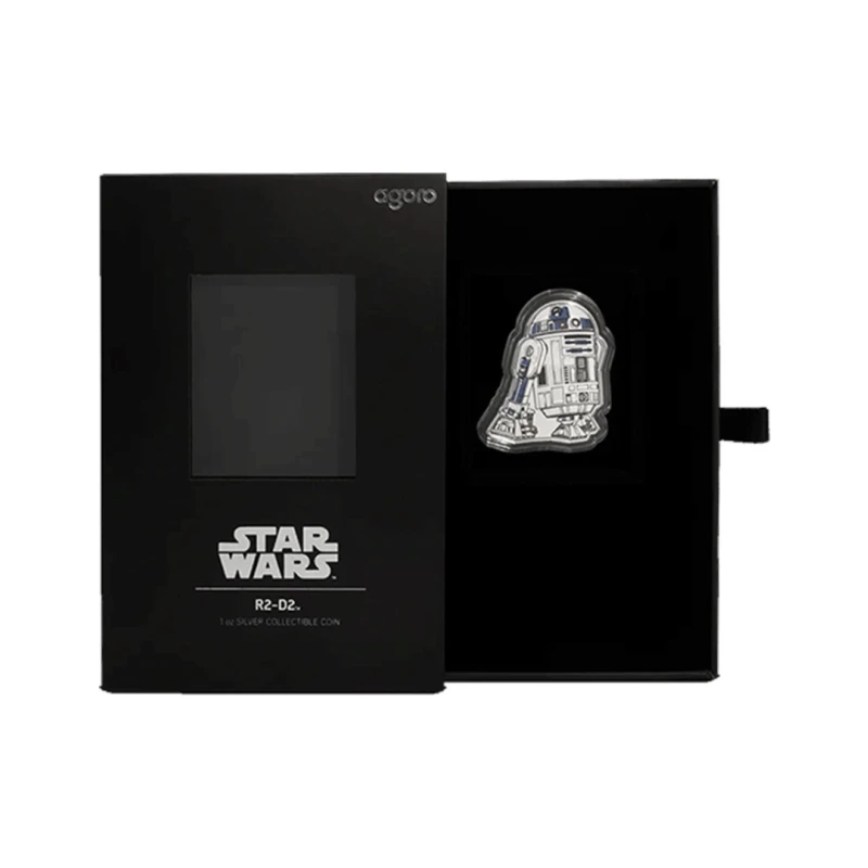 Niue : pièce en argent R2-D2 2025 Proof colorisée 1 oz Pièces de collection