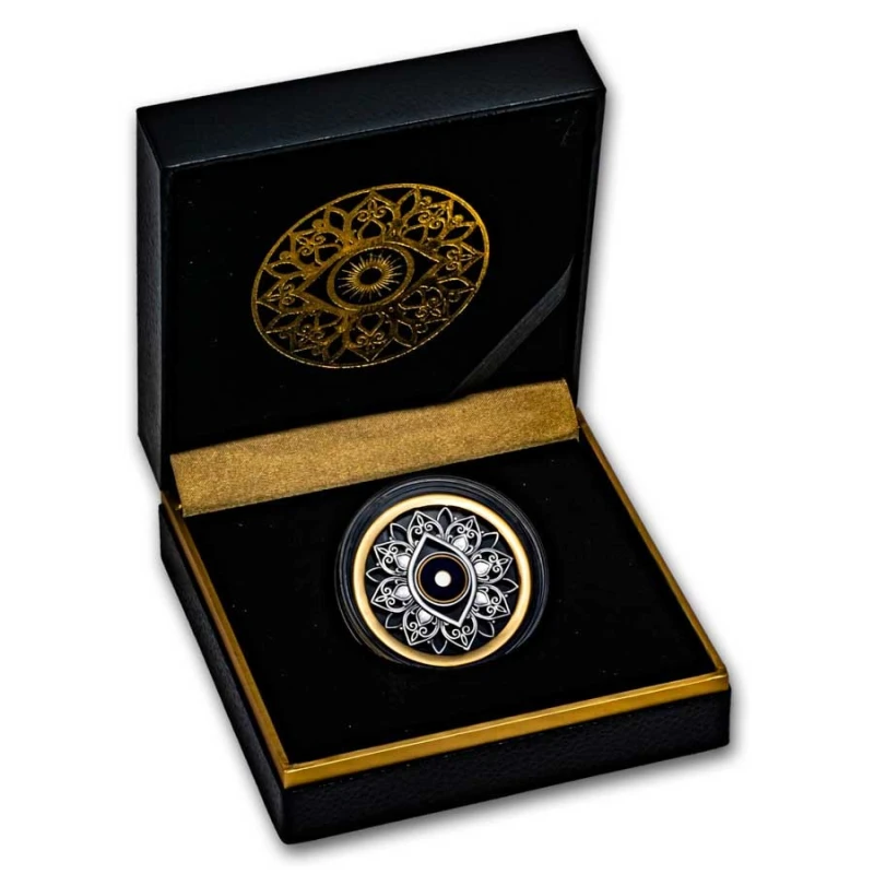 Barbados: Silbermünze Protecting Eye 2024 6,5 g Sammlermünzen