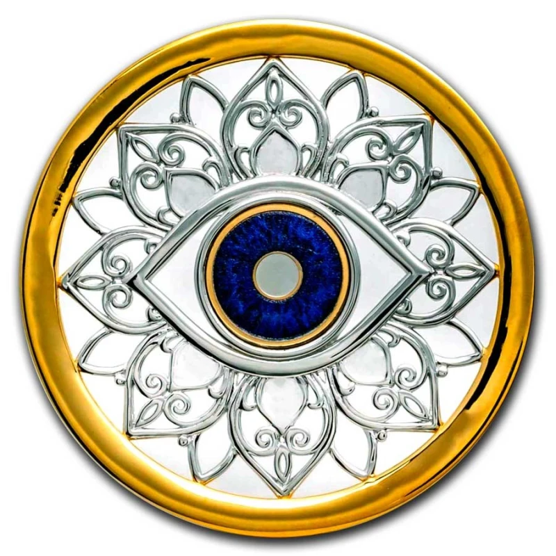 Barbados: Silbermünze Protecting Eye 2024 6,5 g Sammlermünzen