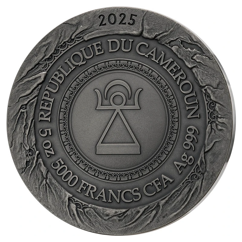 Kamerun: Silbermünze Hannibal 2025 5 oz Sammlermünzen