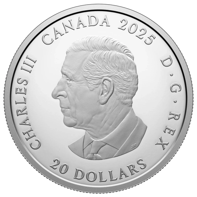 Canada: moneta d'argento Connected Nature 2025 Proof 31,39 g Monete da collezione