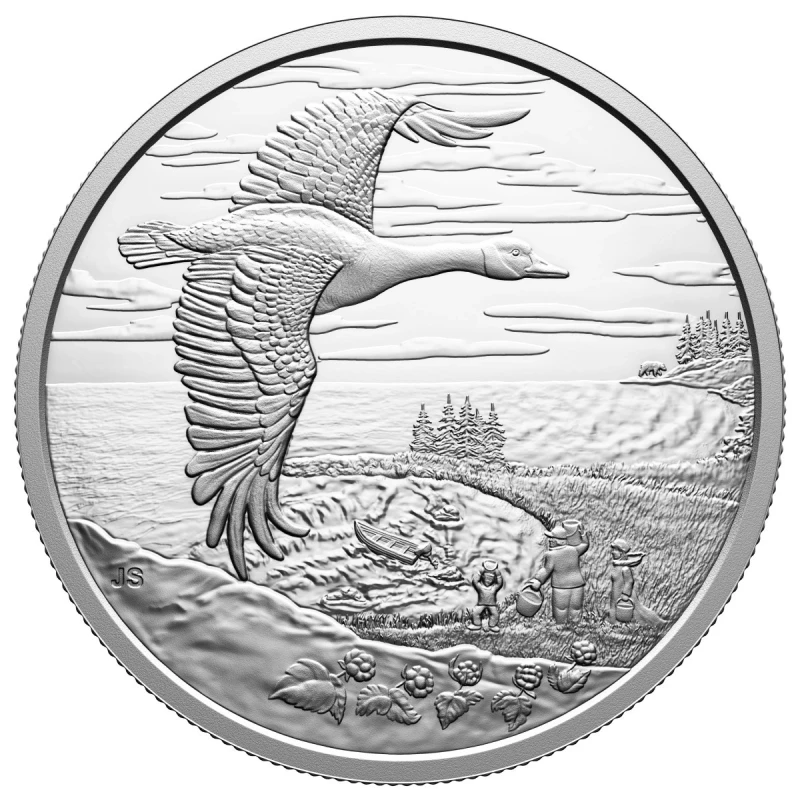Canada: moneta d'argento Connected Nature 2025 Proof 31,39 g Monete da collezione