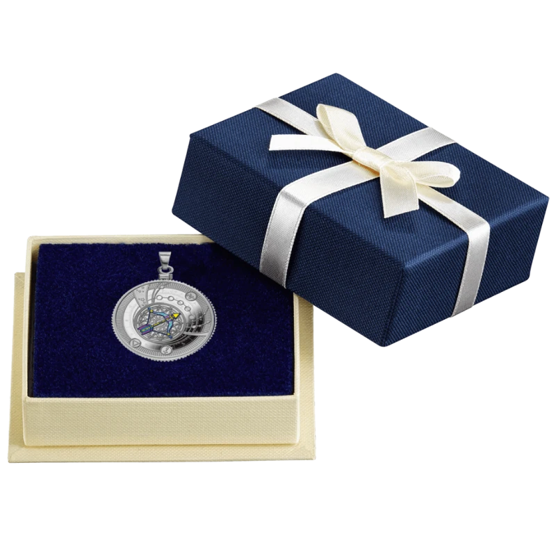 Cameroun : pièce en argent Sagittarius 2025 Belle Épreuve colorée 10 g Pièces de collection