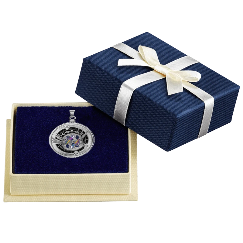 Kamerun: Silbermünze Fische 2025 Polierte Platte koloriert 10 g Sammlermünzen