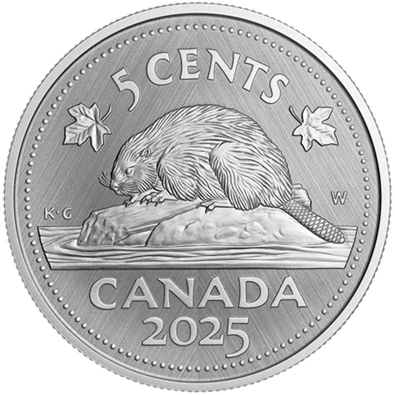 Canada : pièce d'argent Castor 2025 1 once Pièces de collection