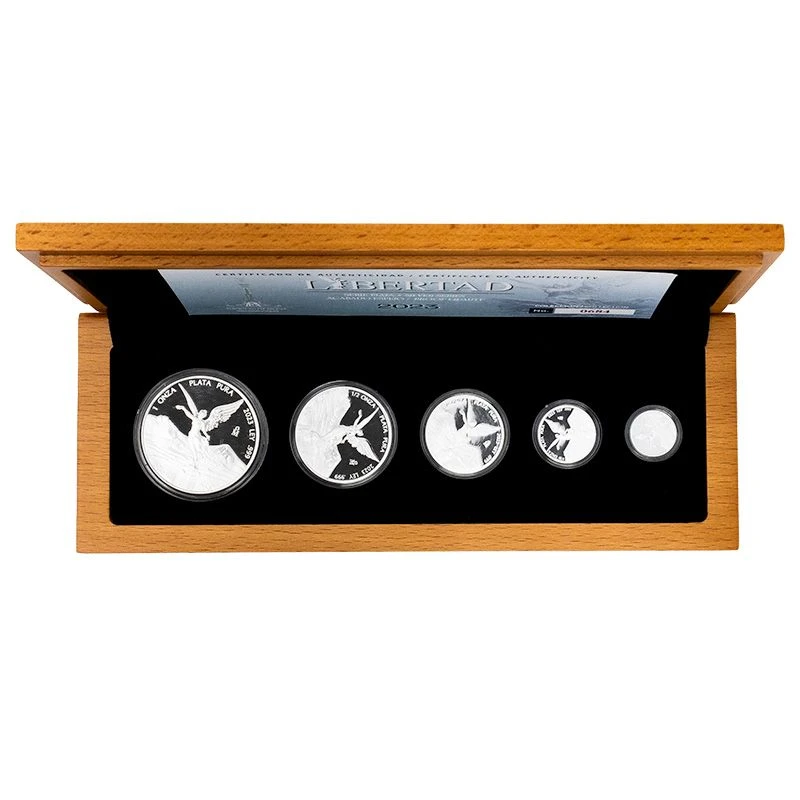 Mexique : pièces en argent Libertad 2023 Belle Épreuve 59,09 g Pièces de collection