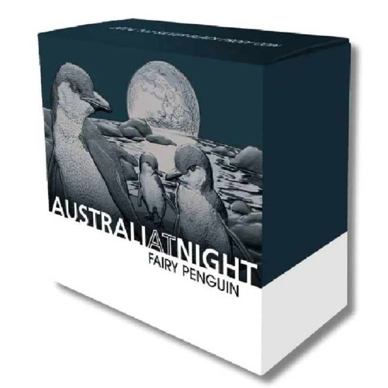 Niue: moneta d'argento Fairy Penguin 2024 Proof 1 oz Monete da collezione