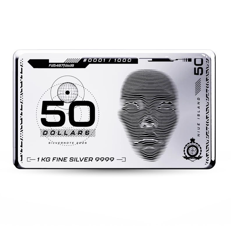 Niue Silbermünzen Barren 2025 1 Kilo Sammlermünzen