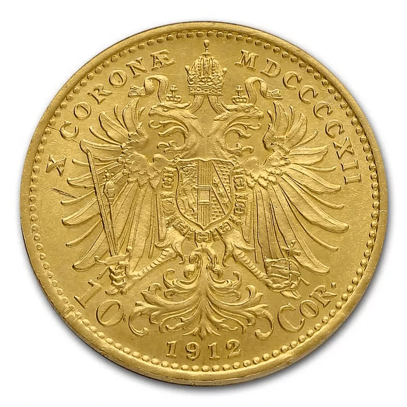 Autriche Pièce d'or 10 couronnes François-Joseph Ier 3,05 g Pièces de collection