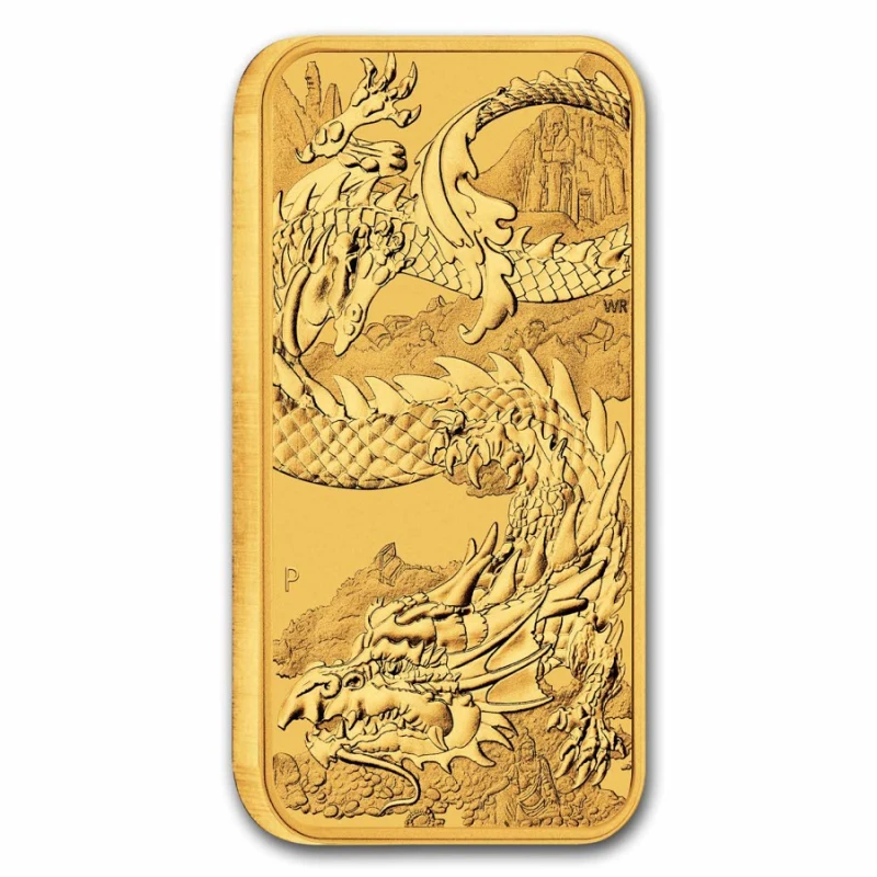 Australie Pièce d'or Dragon chinois 2023 1 once Pièces de collection