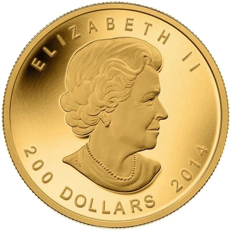 Золотая монета Канады Воющий волк 2014 Proof 1 oz Pièces de collection