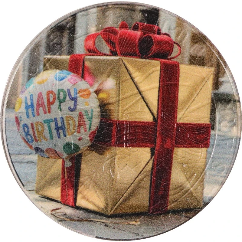 Arménie Pièce d'argent Arche de Noé Joyeux anniversaire 2025 colorée 1 once Pièces de collection