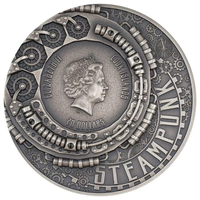 Cook Islands silver coin 